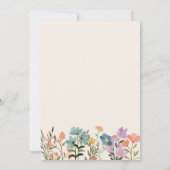 ワイルドフラワーマザーズデイカラフルブランチ 招待状 (裏面)