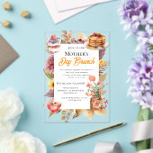 ワイルドフラワーマザーズデイブランチ招待状 アクリル招待状 (インサイチュ (ウェディング))