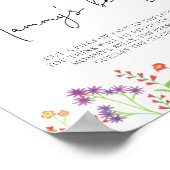 ワイルドフラワーママのお腹のゲームは大きい ポスター (角)