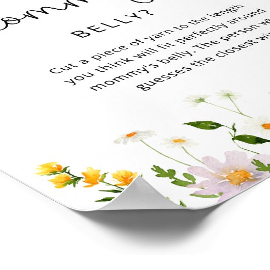 ワイルドフラワーママのベリーゲームのポスター ポスター (角)