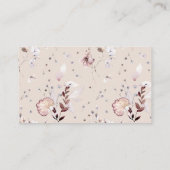 ワイルドフラワーママのベリーゲームの大きさ エンクロージャーカード (裏面)