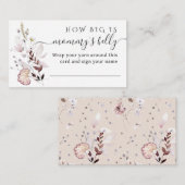 ワイルドフラワーママのベリーゲームの大きさ エンクロージャーカード (正面/裏面)