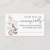 ワイルドフラワーママのベリーゲームの大きさ エンクロージャーカード (正面)