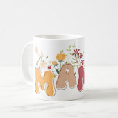 ワイルドフラワーママボホフローラマグ コーヒーマグカップ (正面左)