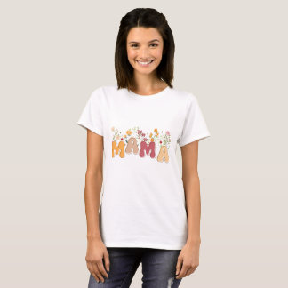 ワイルドフラワーママママママザーズ・デイ Tシャツ