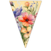 ワイルドフラワーママ大好き バンティングフラッグ (第2の旗)