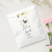 ワイルドフラワーマラードダック結婚ズ フェイバーバッグ (封をした状態)