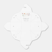 ワイルドフラワーミニマルレズビアンプライドフローラ結婚ズ フェイバーボックス (折り畳みなし)