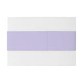 ワイルドフラワーメイソンの瓶とレースの赤ちゃんシャワー 招待状ベリーバンド (裏面例)