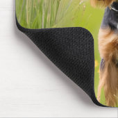 ワイルドフラワーメドウのウェルシュテリア マウスパッド (コーナー)