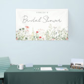 ワイルドフラワーメドウブライダルシャワー 横断幕 (トレードショー)