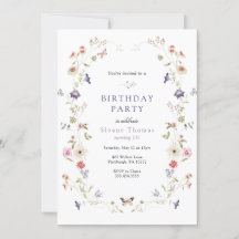 ワイルドフラワーメドウリース誕生日