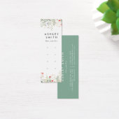 ワイルドフラワーメドウ多耳飾りディスプレイカード (デスク)