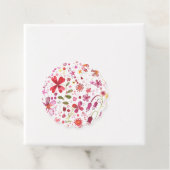 ワイルドフラワーメドウ水彩メッセージカード フェイバータグ (インサイチュ)