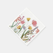 ワイルドフラワーメドウ紙ナプキンス スタンダードカクテルナプキン (角)