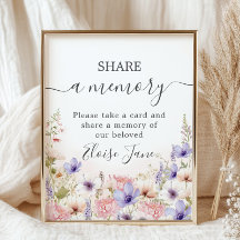 ワイルドフラワーメドウ記念葬式共有aメモリ