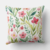 ワイルドフラワーメドウ クッション (裏面)