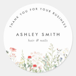 ワイルドフラワーメドウ ラウンドシール