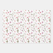 ワイルドフラワーメドウ ラッピングペーパーシート (正面3)