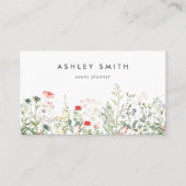 ワイルドフラワーメドウ 名刺 (正面)