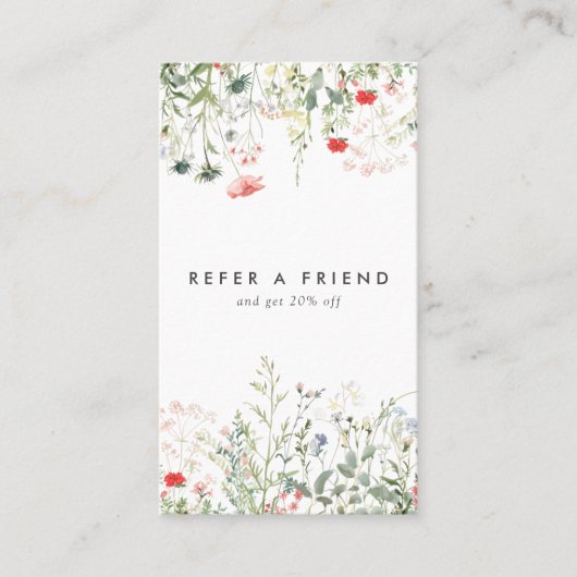 ワイルドフラワーメドウ 紹介カード (正面)