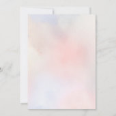 ワイルドフラワーメドーエレガントサマーバースデーパーティー 招待状 (裏面)