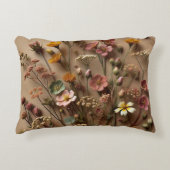 ワイルドフラワーメドークッション アクセントクッション (正面)