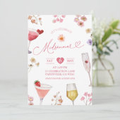 ワイルドフラワーメドーサマースウェーデンミッドソンマーパーティー 招待状 (スタンド正面)