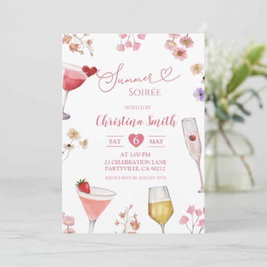 ワイルドフラワーメドーサマーソイレ 招待状 (スタンド正面)