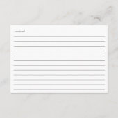 ワイルドフラワーメドーラブイン開花レシピカード エンクロージャーカード (裏面)