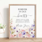 ワイルドフラワーメモリアルガーデン　メモリーコーナー ポスター