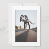 ワイルドフラワーモダンの写真 セーブザデート (裏面)