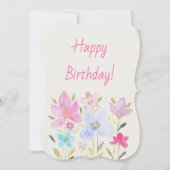 ワイルドフラワーモダンウォーターのカラーイラストレーション (正面)