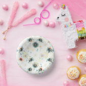 ワイルドフラワーモダンガーデン紙プレート ペーパーボウル (パーティー)