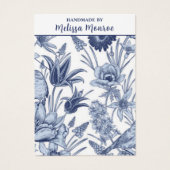 ワイルドフラワーモダンズネックレスジュエリーディスプレイカード (正面)