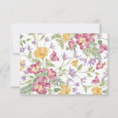 ワイルドフラワーモダンズ結婚ゲスト詳細 (裏面)