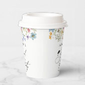 ワイルドフラワーモダンフローラグラードパーティー 紙コップ (右)