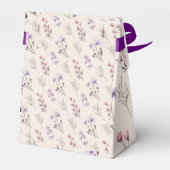 ワイルドフラワーモダンベージュさん結婚ありがとうございました フェイバーボックス (裏面サイド)