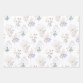 ワイルドフラワーラッピング紙シート ラッピングペーパーシート (正面2)