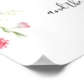 ワイルドフラワーラブストーリーのタイムラ結婚インのサイン ポスター (角)