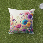 ワイルドフラワーラプソディ アウトドアクッション (芝生)