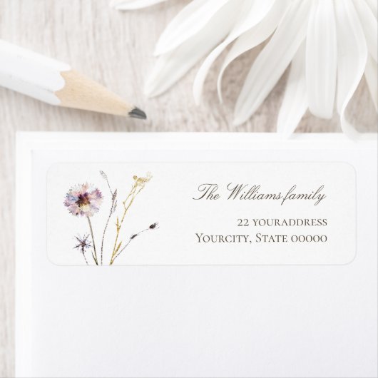 ワイルドフラワーラベル ラベル (インサイチュ)