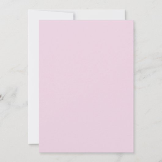 ワイルドフラワーラベンダーパープルバイオレットフローラ 招待状 (裏面)