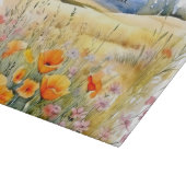 ワイルドフラワーランドスケープ45結婚周年 カッティングボード (角)