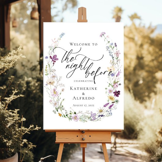 ワイルドフラワーリハーサルの前の夜 ポスター