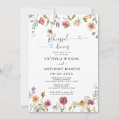 ワイルドフラワーリハーサルディナー招待状 招待状 (正面)