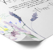 ワイルドフラワーリングや輪狩りブライダルシャワーゲームポスター ポスター (角)