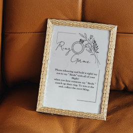 ワイルドフラワーリングゲーム花嫁を言わない ポスター