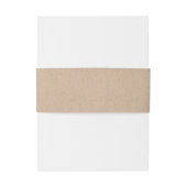 ワイルドフラワーリースオンクラフトカントリーウェディング 招待状ベリーバンド (裏面例)