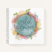 ワイルドフラワーリースフローラ ノートブック (正面)